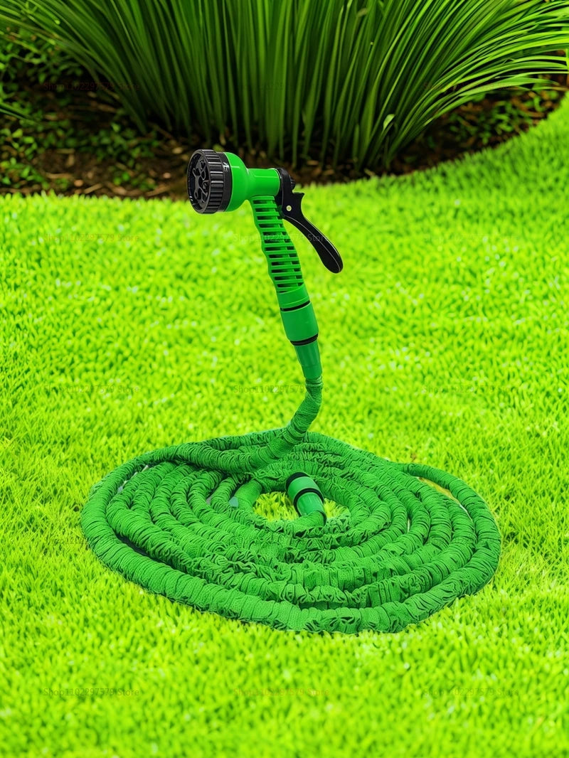 Retractable Magic Hose High Pressure Car Wash Water Gun Garden