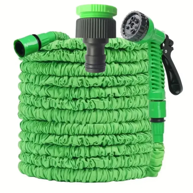 Retractable Magic Hose High Pressure Car Wash Water Gun Garden