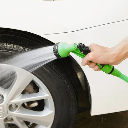 Retractable Magic Hose High Pressure Car Wash Water Gun Garden