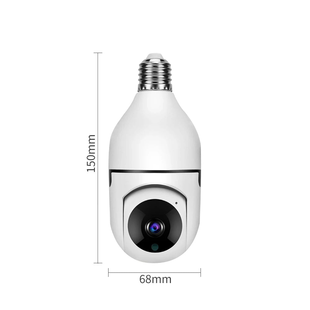 Yoosee WiFi Light Bulb Security Camera – 1080P Indoor Smart Surveillance with Motion Detection & Two-Way Audio