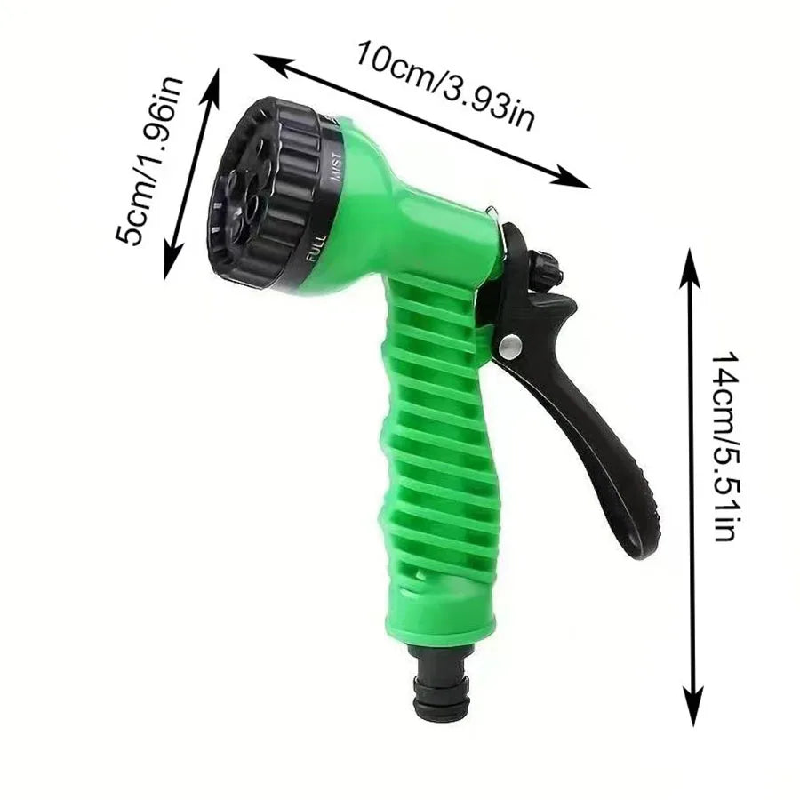 Retractable Magic Hose High Pressure Car Wash Water Gun Garden